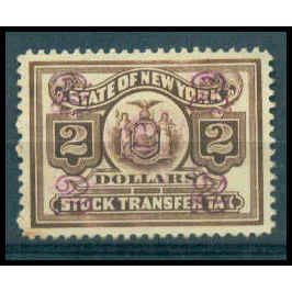 Used Revenue $2 N.Y. Stock Transfer Very Fine WA2874