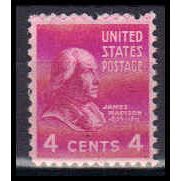 808 4c James Madison Fine MNH B0035