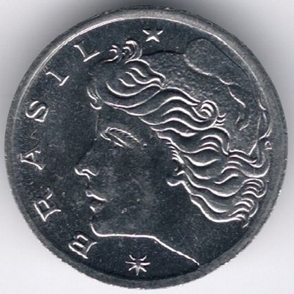Brazil : 1 Centavo 1975 F.A.O. (3)