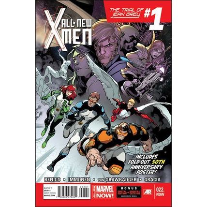 All-New X-Men (2013) #22 .Now Marvel Comics THE TRIAL OF JEAN GREY Part 1 GROOT