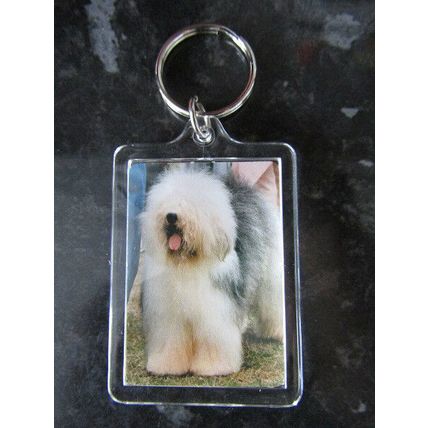 DOG BREED KEY RINGS QUALITY ACRYLIC DOUBLE SIDED PHOTO KEY RINGS 33 BREEDS
