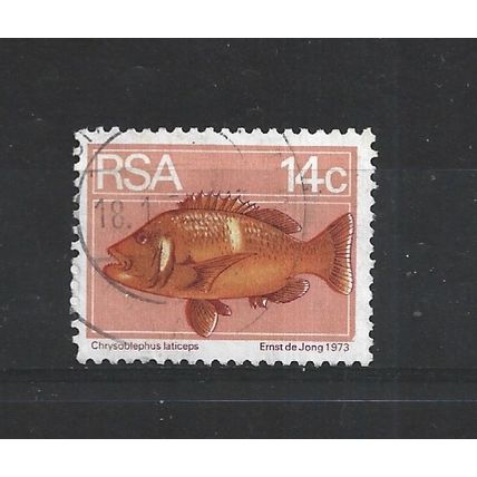 SouthAfrica.SG357 14c Roman Seabream.Fine Used.Sep25h