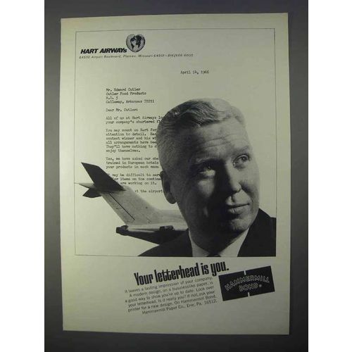 1966 Hammermill Bond Paper Ad - Letterhead