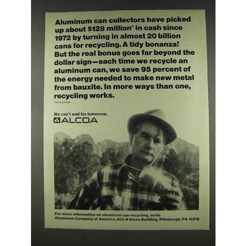 1978 Alcoa Aluminum Ad - Collectors Picked Up Cash