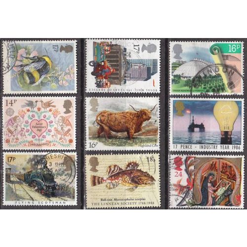 ENGLAND GREAT BRITAIN [Lot] 05 ( O/used ) ex 1986, sehr sauber