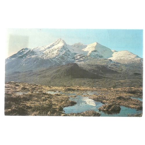 SGURR NANN GILLEAN, ISLE OF SKYE, SCOTLAND used postcard, 1974 postmark =