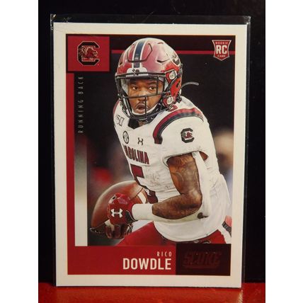 2020 RICO DOWDLE (South Carolina/ Dallas Cowboys) Panini Score RC #391