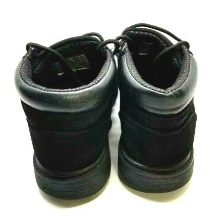 Mens Lugz Black Suede Boots Size 9 Shoes (GG9)