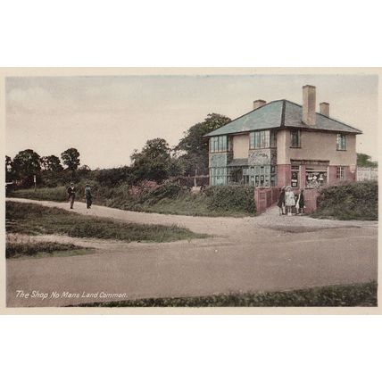 No Mans Land Shop Wheathampstead St Albans Postcard