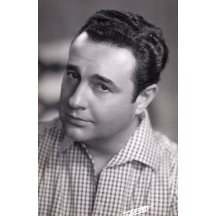 Guy French Opera Singer Tenor 1960s Hand Signed Postcard