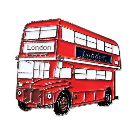 NEW Routemaster London Bus Transport Metal Enamel Lapel Pin Badge Brooch 30mm
