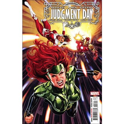 A.X.E.: Judgment Day (2022) #3 Marvel Comics X-Men Avengers Eternals Cover A