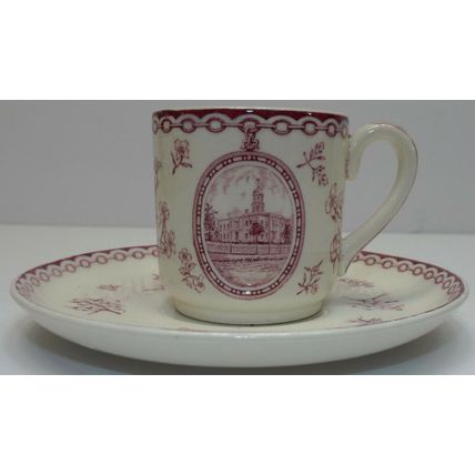 WEDGWOOD Etruria Resurgens City Council Atlanta 1942 TEA CUP SAUCER SET 5 of 48
