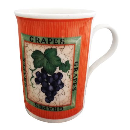 Crown Trent Grapes Fine Bone China Mug
