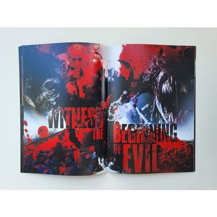 BIOHAZARD Welcome To Raccoon City Movie Pamphlet + Shitajiki + Sticker Set