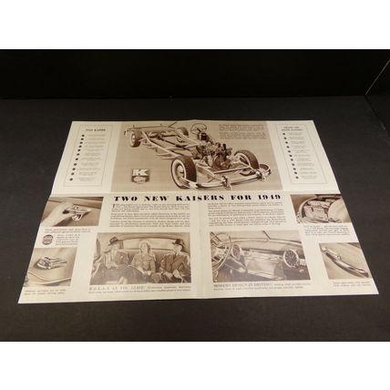 The 1949 Kaiser Sales Brochure Special DeLuxe