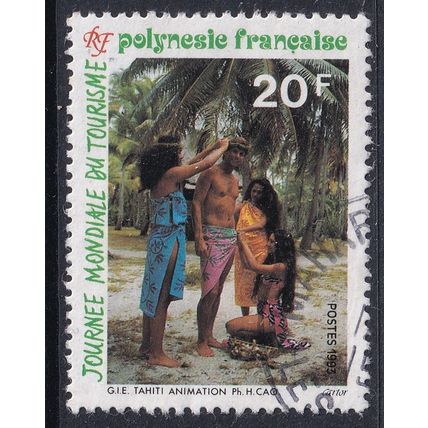 French Polynesia 1993 SG 685 Used (D-100 (29))