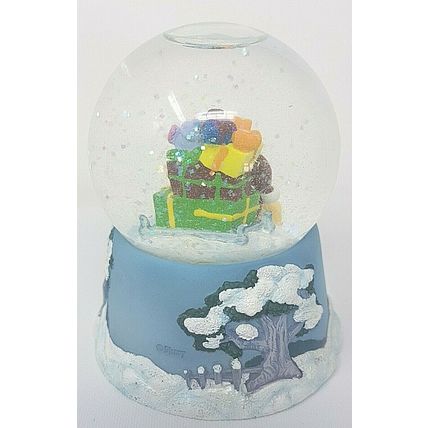 Winnie The Pooh Disney Snow Globe Asleep with Gifts snowglobe Water ball