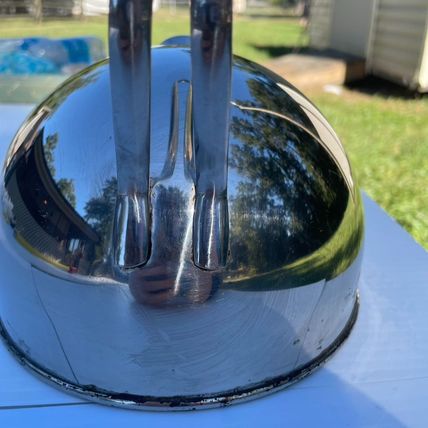 BEKA Germany est1899 Stainless Steel Whistle Teakettle Electric Stove Compatible
