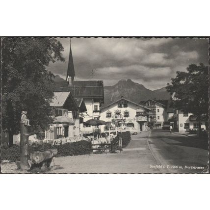 Dorfstrasse, Seefeld in Tirol, 1967 - Tiroler Kunstverlag AK