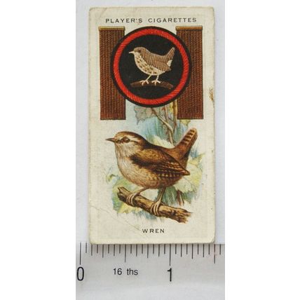 1933 Player's Boy Scout & Girl Guide Patrol Signs & Emblems No. 50 Wren