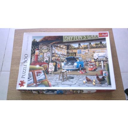DAYTON'S GARAGE by Hiroyuki Tanikawa Jigsaw Puzzle (500 Piece) Trefl (2018)