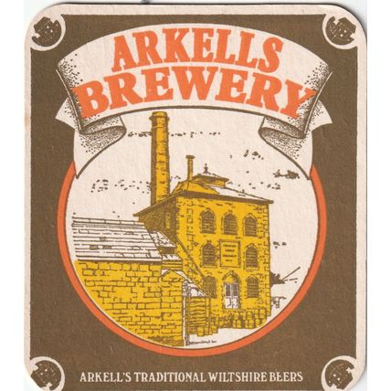 BEER MAT - ARKELLS BREWERY - TRADITIONAL WILTSHIRE BEERS - (Cat No 028) - (1981)