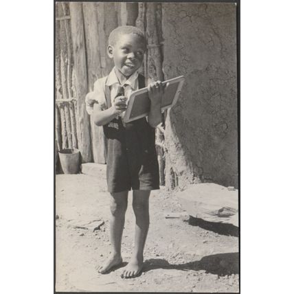 Native Life, Southern Rhodesia, c.1950s - ET Brown RP Postcard