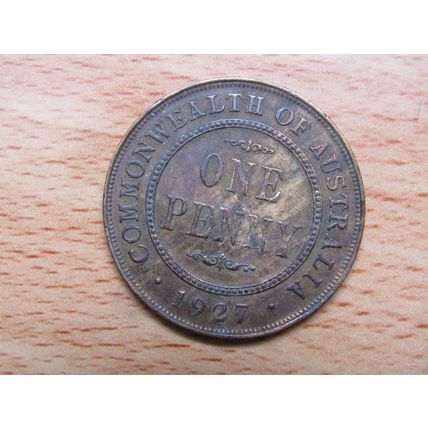 Australia 1927 1d Penny Coin