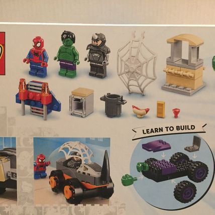 NEW Lego Marvel Spidey Amazing Friends Hulk vs Rhino Truck Showdown Set #10782