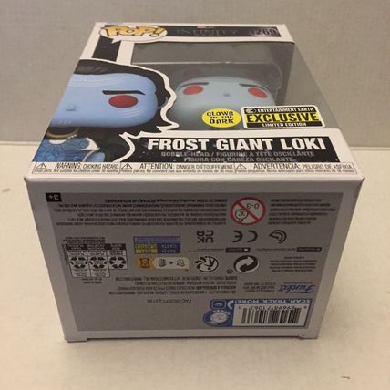 NEW Marvel Infinity Saga Frost Giant Loki Glow in the Dark Funko Pop Figure #126