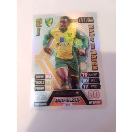 match attax 13/14 man of the match Leroy fer no. m13