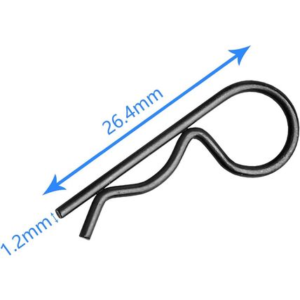 20Pcs Hobbypark Universal RC Car Body Clips and Retainer for All 1/10 1/12 Scale