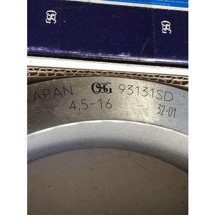 OSG TYPE B EAGLE PRECISION THREAD ROLLING DIES,99111SD,93131SD,4.5-16, 32-01,TK