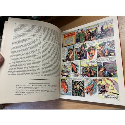 1952 "EAGLE ANNUAL NUMBER 2" DAN DARE ILLUSTRATED HARDBACK BOOK (P5)