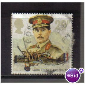 1986 GB LORD TRENCHARD F/U SG1338