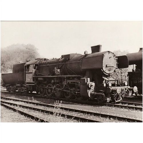 Railway Loco Data Card German DRB Class 52 52 5732-4 Kriegslokomotive Germany