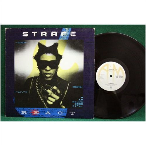 Strafe - React - 12” 45 RPM Single - SP 12133 - EX+