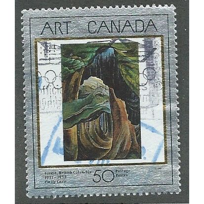 CAN 1991 50c ' ART -EMILY CARR' FINE USED (EBID38-861)