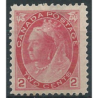 Canada 1898 SG155 2c Rose-Carmine Mounted Mint....