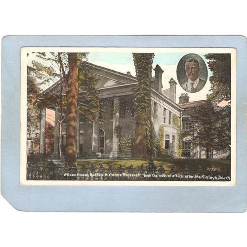 New York Buffalo Wilcox House Where Roosevelt Took Oath Of Office After Pr~2580