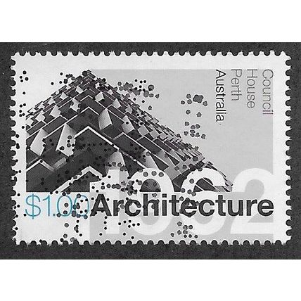AUS 2007 $1.00 'ARCHITECTURE' FINE USED (EBID66-686)