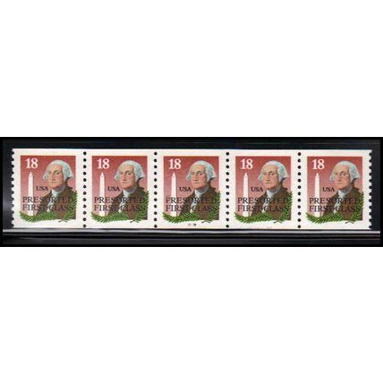 2149av 18c George Washington Very Fine MNH Dry Gum PNC 33333/5 X2410
