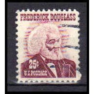 Used 1290 25c Frederich Douglass Very Fine KA6150