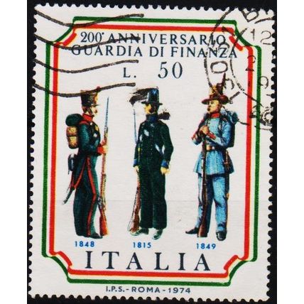Italy. 1974 50L S.G.1398 Used