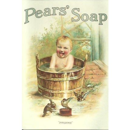 Advertising PEARS' SOAP Impudence Postcard (Mayfair PC 513)