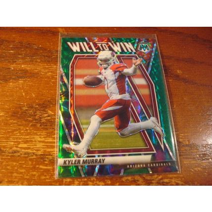 2021, Panini Mosaic, 2-Cards, Green, Silver, KYLER MURRAY, Cardinals