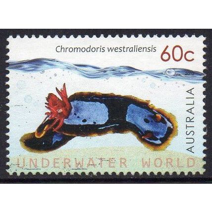 Australia 2012 Underwater World - Chromodoris westraliensis 60c Sheet Used