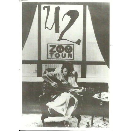 Music U2 "Zoo Tour" Postcard (1182)