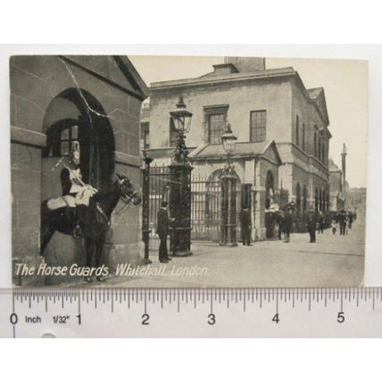 1915 postcard Horse Guards, Whitehall, London